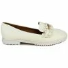 Cendriyon Ballerines Blanc Chaussures Femme for Ballerines / Babies Couleur Blanc -Cendriyon Soldes Boutique 7514426 500 A