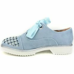 Cendriyon Ballerines Bleu Chaussures Femme for Ballerines / Babies Couleur Bleu -Cendriyon Soldes Boutique 7514436 500 C