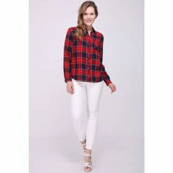 Cendriyon Tops Rouge Vêtements Femme for Tops / Blouses Couleur Rouge -Cendriyon Soldes Boutique 7707074 500 C