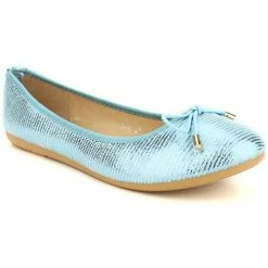 Cendriyon Ballerines Bleu Chaussures Femme for Ballerines / Babies Couleur Bleu