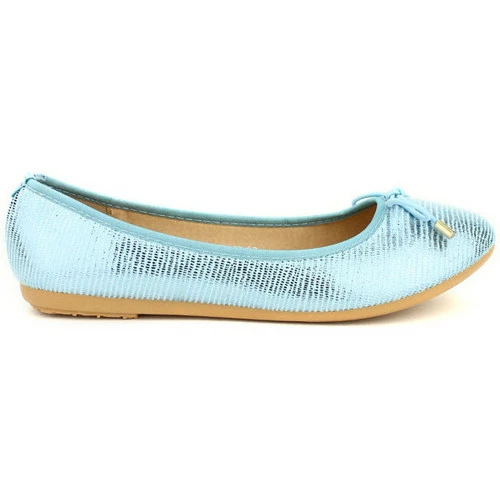 Cendriyon Ballerines Bleu Chaussures Femme for Ballerines / Babies Couleur Bleu 4 Cendriyon Ballerines Bleu Chaussures Femme for Ballerines / Babies Couleur Bleu – Image 2