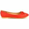Cendriyon Ballerines Rouge Chaussures Femme for Ballerines / Babies Couleur Rouge -Cendriyon Soldes Boutique 7714800 500 A