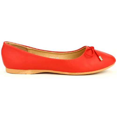 Cendriyon Ballerines Rouge Chaussures Femme for Ballerines / Babies Couleur Rouge 3 Cendriyon Ballerines Rouge Chaussures Femme for Ballerines / Babies Couleur Rouge