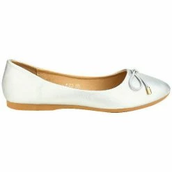 Cendriyon Ballerines Argenté Chaussures Femme for Ballerines / Babies Couleur Argenté