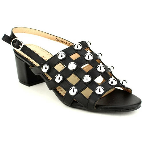 Cendriyon Sandales Noir Chaussures Femme for Sandales et Nu-pieds Couleur Noir 3 Cendriyon Sandales Noir Chaussures Femme for Sandales et Nu-pieds Couleur Noir