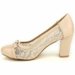 Cendriyon Escarpins Beige Chaussures Femme for Escarpins Couleur Beige -Cendriyon Soldes Boutique 7719229 500 C