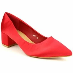 Cendriyon Escarpins Rouge Chaussures Femme for Escarpins Couleur Rouge