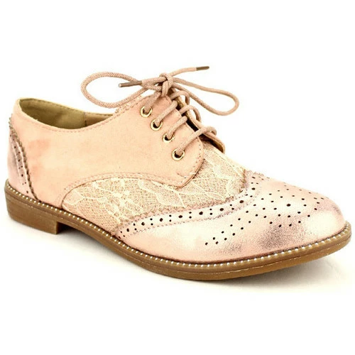 Cendriyon Ballerines Rose Chaussures Femme for Ballerines / Babies Couleur Rose 4 Cendriyon Ballerines Rose Chaussures Femme for Ballerines / Babies Couleur Rose – Image 2