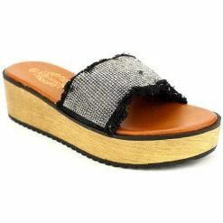 Cendriyon Sandales Noir Chaussures Femme for Sandales et Nu-pieds Couleur Noir -Cendriyon Soldes Boutique 7754478 500 C