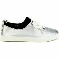 Cendriyon Baskets Argenté Chaussures Femme for Baskets mode Couleur Argenté