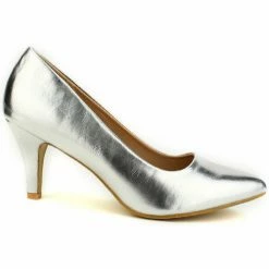 Cendriyon Escarpins Argenté Chaussures Femme for Escarpins Couleur Argenté
