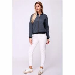 Cendriyon Manteaux Bleu Vêtements Femme for Manteaux Couleur Bleu -Cendriyon Soldes Boutique 7887405 500 B