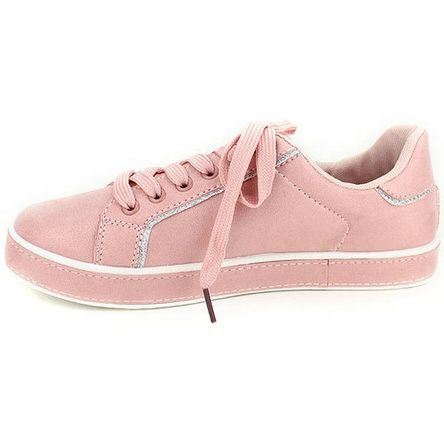 Cendriyon Baskets Rose Chaussures Femme for Baskets mode Couleur Rose 5 Cendriyon Baskets Rose Chaussures Femme for Baskets mode Couleur Rose – Image 3