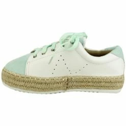 Cendriyon Baskets Vert Chaussures Femme for Baskets mode Couleur Vert -Cendriyon Soldes Boutique 8108345 500 C