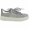 Cendriyon Baskets Gris Chaussures Femme for Baskets mode Couleur Gris -Cendriyon Soldes Boutique 8108353 500 A