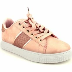 Cendriyon Baskets Rose Chaussures Femme for Baskets mode Couleur Rose -Cendriyon Soldes Boutique 8108410 500 B