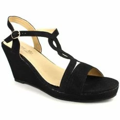 Cendriyon Compensées Noir Chaussures Femme for Espadrilles Couleur Noir 7 Cendriyon Compensées Noir Chaussures Femme for Espadrilles Couleur Noir -Cendriyon Soldes Boutique 8120691 500 C