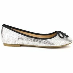 Cendriyon Ballerines Argenté Chaussures Femme for Ballerines / Babies Couleur Argenté