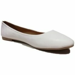 Cendriyon Ballerines Blanc Chaussures Femme for Ballerines / Babies Couleur Blanc