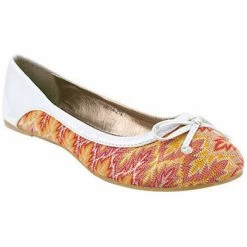 Cendriyon Ballerines Blanc Chaussures Femme for Ballerines / Babies Couleur Blanc