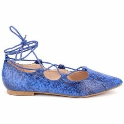 Cendriyon Ballerines Bleu Chaussures Femme for Ballerines / Babies Couleur Bleu