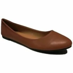 Cendriyon Ballerines Caramel Chaussures Femme for Ballerines / Babies Couleur Caramel