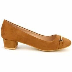 Cendriyon Ballerines Caramel Chaussures Femme for Ballerines / Babies Couleur Caramel