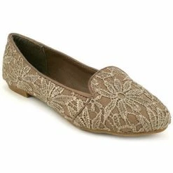Cendriyon Ballerines Taupe Chaussures Femme for Ballerines / Babies Couleur Taupe