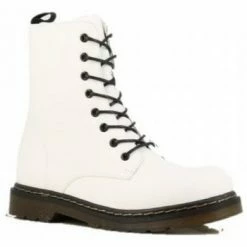 Cendriyon Bottines Blanc Chaussures Femme for Bottines / Boots Couleur Blanc