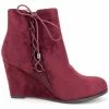 Cendriyon Bottines Bordeaux Chaussures Femme for Bottines / Boots Couleur Bordeaux -Cendriyon Soldes Boutique Bottine Cendriyon Bottines Bordeaux Chaussures Femme 4672877 350 A 1