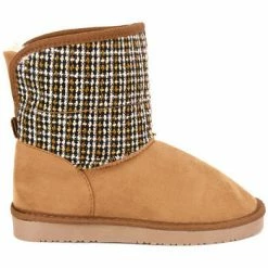 Cendriyon Bottines Caramel Chaussures Femme for Bottines / Boots Couleur Caramel