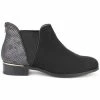 Cendriyon Bottines Noir Chaussures Femme for Bottines / Boots Couleur Noir -Cendriyon Soldes Boutique Bottine Cendriyon Bottines Noir Chaussures Femme 4148620 350 A 1