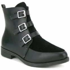 Cendriyon Bottines Noir Chaussures Femme for Bottines / Boots Couleur Noir