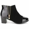 Cendriyon Bottines Noir Chaussures Femme for Bottines / Boots Couleur Noir -Cendriyon Soldes Boutique Bottine Cendriyon Bottines Noir Chaussures Femme 4303020 350 A 1