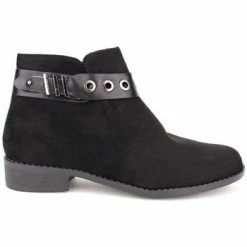 Cendriyon Bottines Noir Chaussures Femme for Bottines / Boots Couleur Noir