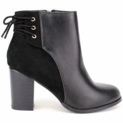 Cendriyon Bottines Noir Chaussures Femme for Bottines / Boots Couleur Noir