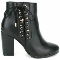 Cendriyon Bottines Noir Chaussures Femme for Bottines / Boots Couleur Noir