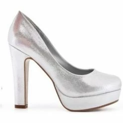 Cendriyon Escarpins Argenté Chaussures Femme for Escarpins Couleur Argenté