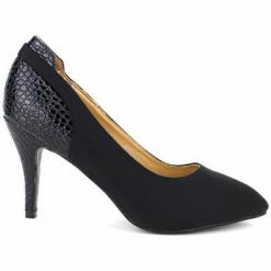 Cendriyon Escarpins Noir Chaussures Femme for Escarpins Couleur Noir