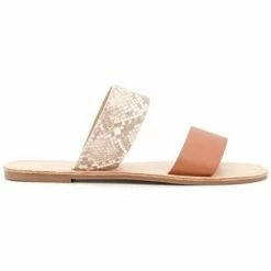 Cendriyon Sandales Beige Chaussures Femme for Sandales et Nu-pieds Couleur Beige