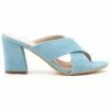Cendriyon Sandales Bleu Chaussures Femme for Sandales et Nu-pieds Couleur Bleu -Cendriyon Soldes Boutique Sandale Cendriyon Sandales Bleu Chaussures Femme 15762737 350 A