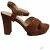 Cendriyon Sandales Marron Chaussures Femme for Sandales et Nu-pieds Couleur Marron -Cendriyon Soldes Boutique Sandale Cendriyon Sandales Marron Chaussures Femme 17522902 350 A 1